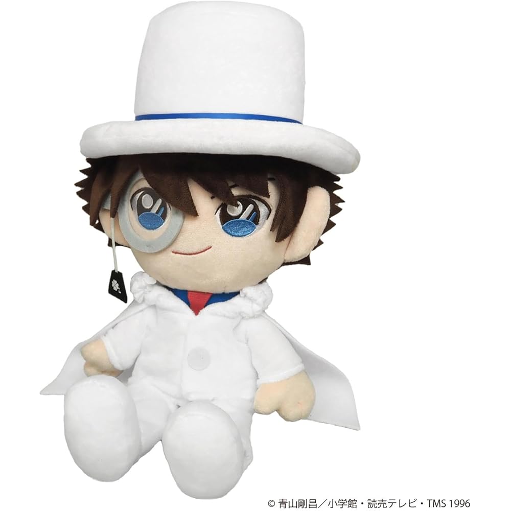 San-ei Trading Detective Conan Fuwafuwa Friends Kid the Phantom Thief Plush Toy 21x13x28cm
