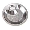 Stainless Steel Dumpling Plate with Draining Rack & Vinegar Dish