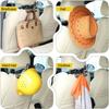 Enhon Hard Hat Holder For Truck, Car Holder Organizer With 3 Hooks For Safety Helmet, Caps, Jacket, Tool Bag, Hard Hat Accessories For Men And Women