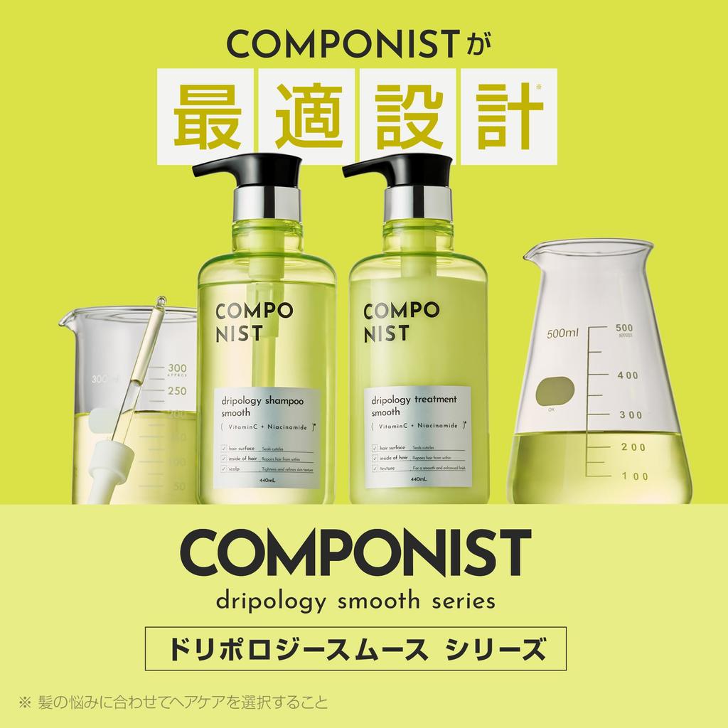 COMPONIST Dripology Hair Treatment Smooth Bergamot Linen Scent &