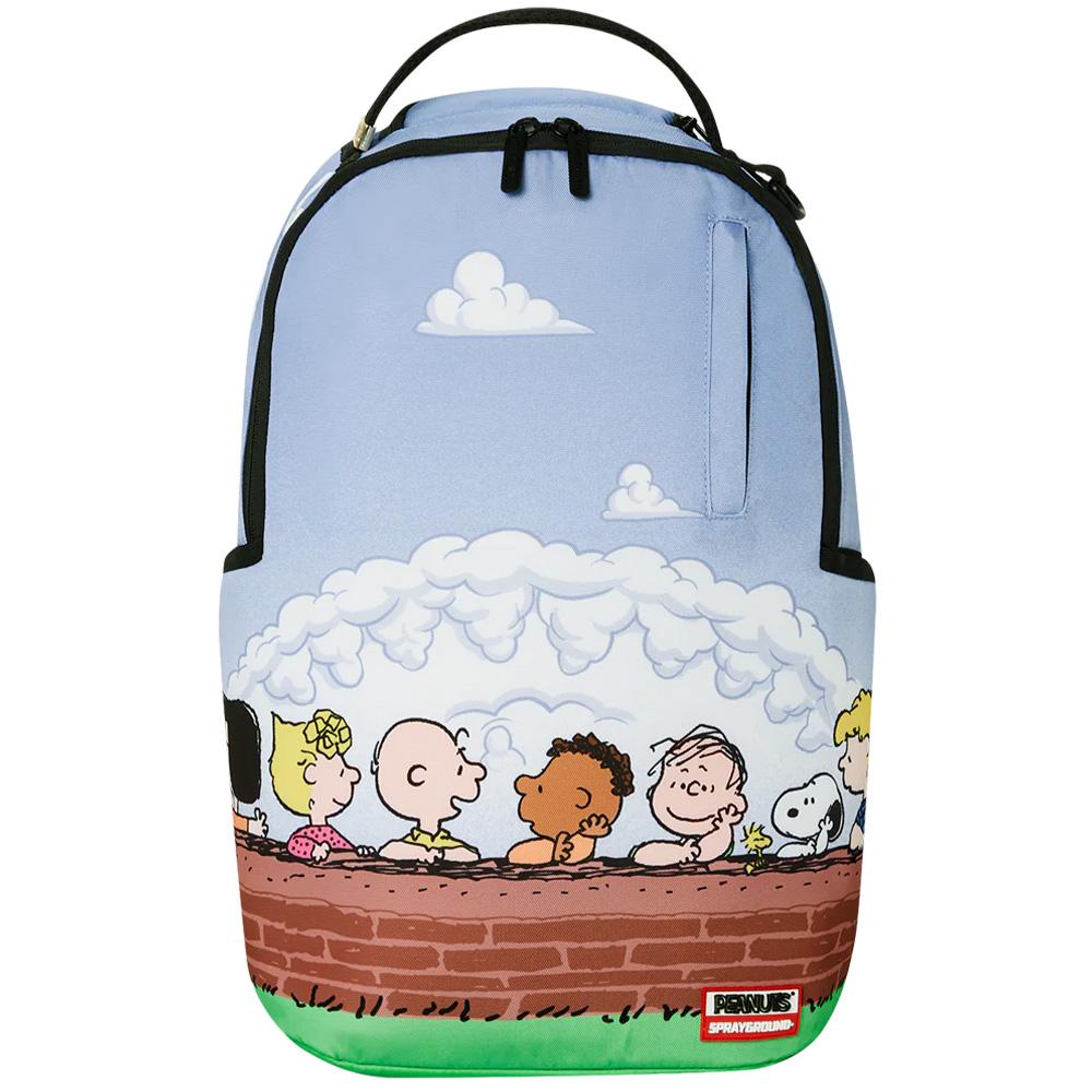 New SPRAYGROUND Snoopy, Collaboration Polyester Backpack Regular Unisex Multicolor W1035738