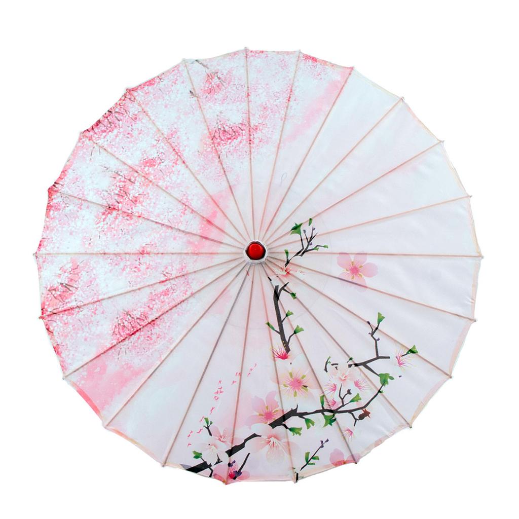 Parasol z papieru olejnego w stylu chińskim, wodoodporny, dekoracyjny, rzemieślniczy, parasol do Hanfu, Qipao, na pokazy, klasyczny parasol do tańca, do zdjęć