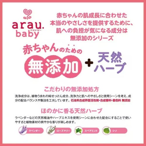 Arau Baby Body Foaming Soap, Additive-Free, with Refill Set (800ml) - Moisturizing, Additive-Free, Perfect for Sensitive Skin, 2 Refills, Gentle On Ba