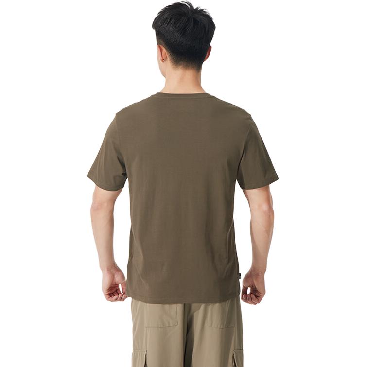 Timberland Loose Breathable Round Neck Short Sleeve T-Shirt Men T-Shirts Army-Green A6B9G-A58
