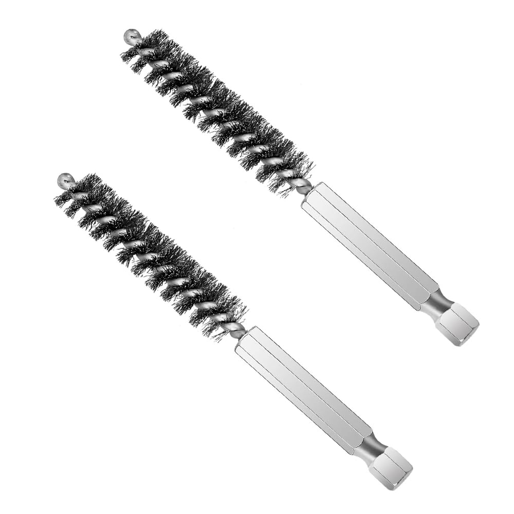 Golf Club Brush Set of 2 for Reshafting Drill Brush