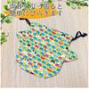 drawstring pouch for small and Made in Product Japanese-style cat-shaped items, cosmetics, accessories. Japan. code ki-172 (V).