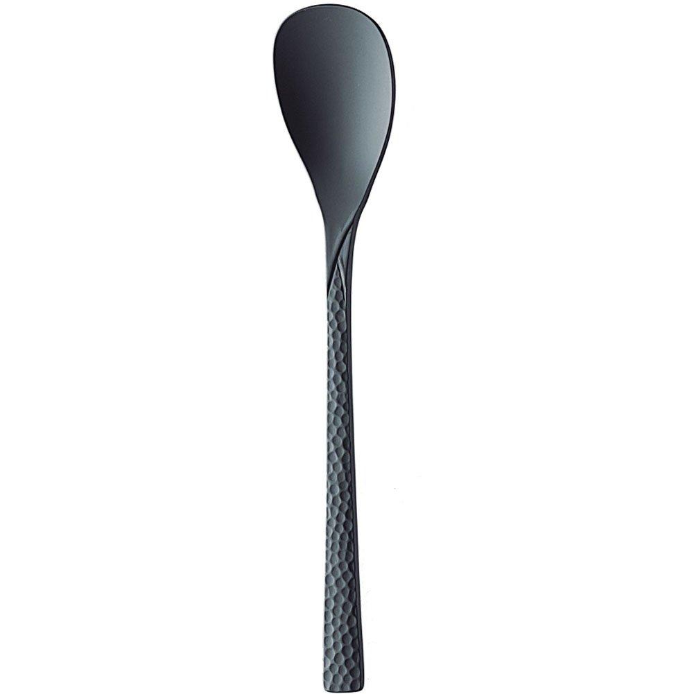 

Takakuwa Metal Hammered Cutlery Teaspoon Black 004058