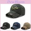 Trendy Black Adjustable Baseball Cap With Vintage Eagle Embroidery For Outdoor Style