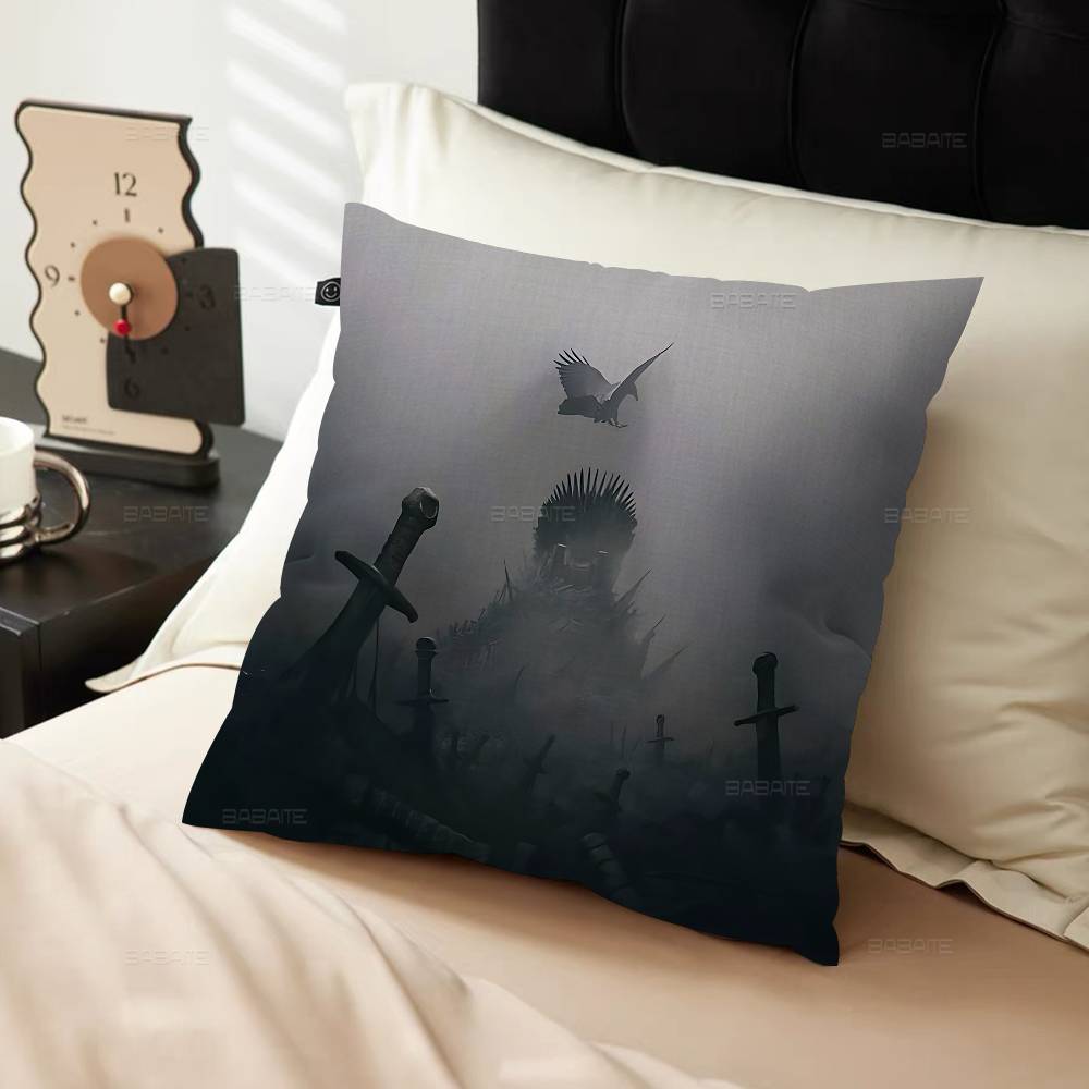 Film GGame Of TThrones Office Cushion Pillowcase Car Cushion CoverXCM Lumbar Pillowcase Sofa Pillowcover