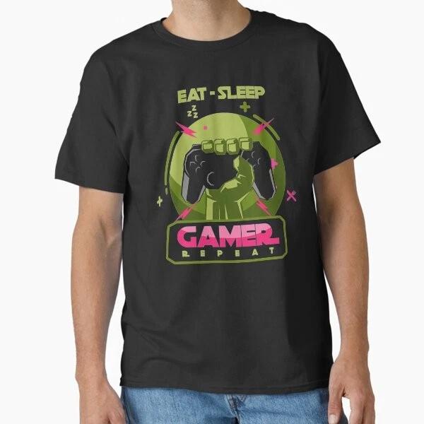 Eat Sleep Gold Repeat Classic Tshirt Made In Usaaus Tshirt S2xl S