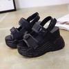 12cm Thick Soled Sandals for Women White Sneakers Women Wedge Women Shoe Ladies Beach Casual Platform Shoes Sandalias De Mujer