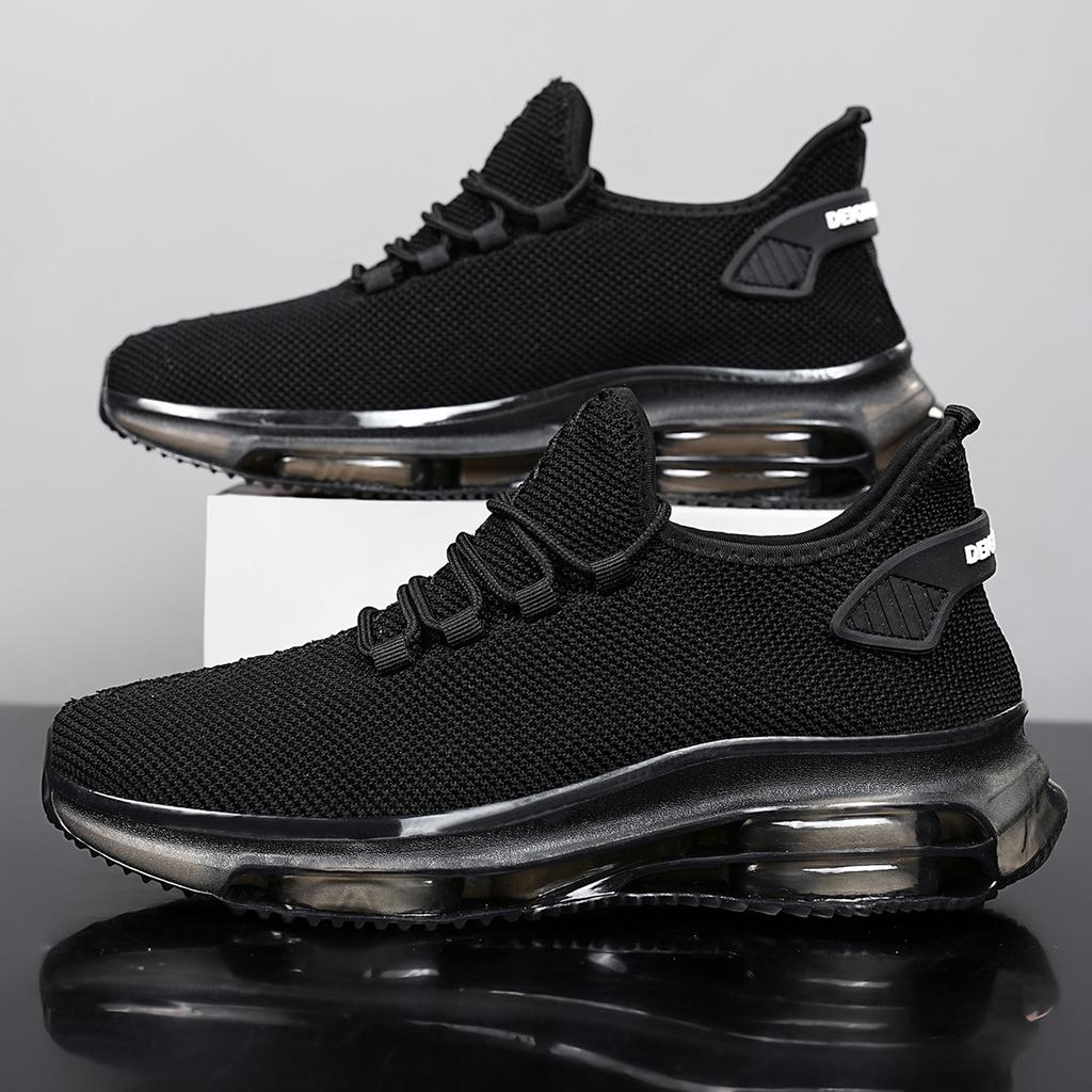 2025 Fly-woven Mesh Little White Shoes Sneakers Summer and Autumn Large Size Men's Sports and Leisure Shoes Men's Shoes