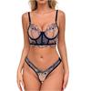Women's Sleepwear  Spaghetti Strap Dress  Transparent Sexy Nightgowns Lace Slip Pajamas  Sexy Set Lingerie