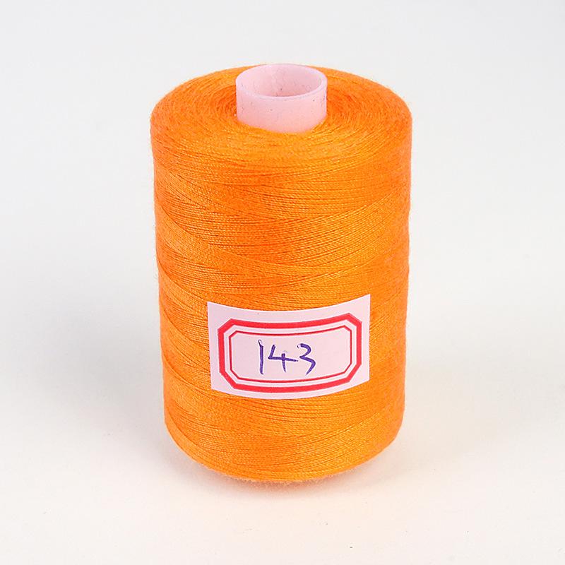 Hilo de Coser de Poliéster de Alta Velocidad 402 - 1000 Yardas, Colores Arcoíris, Ideal para Proyectos de Costura Casera y a Mano