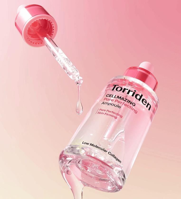 Torriden Cellmazing Collagen Pore & Elasticity Ampoule 30ml – Firming & Pore Care