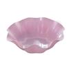 European-Style Large Ruffled Fruit and Vegetable Bowl - Plastic Candy Dish for Living Room, Melon Seeds, Snacks, Dried Fruits.