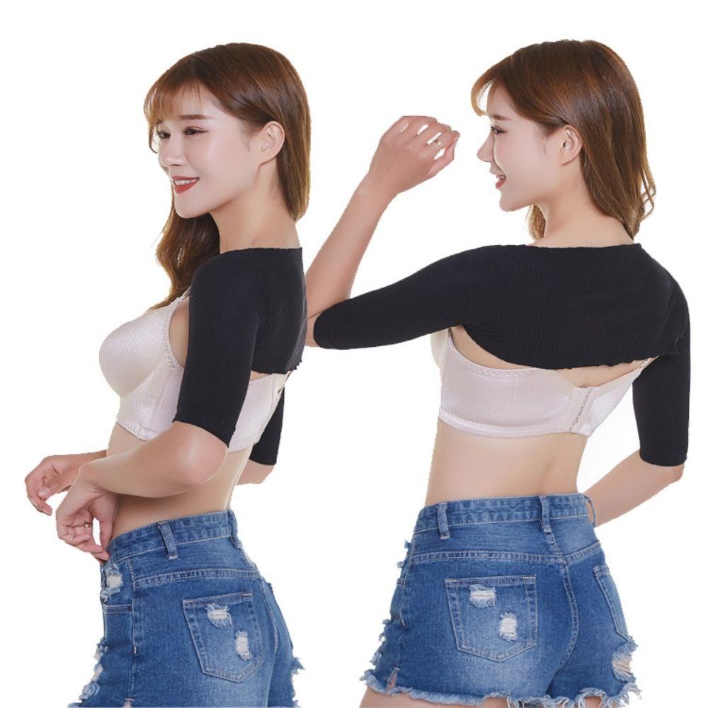 Comfortable Protector Women Cuff Sleeve Body Shaping Shoulder Correction Arm Elastic Sleeves