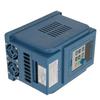 Állítható frekvenciájú hajtás 380VAC 6A Változtatható sebességű frekvenciaváltó VFD sebésszabályozó 3‑fázisú 2,2kW AC inverter motorhoz VFD