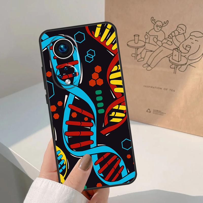 Science DNA Biology For Honor Magic 8 7 6 5 Pro Case For Honor X9d X9c X9b X9a X8c X8b Win 200 400 50 70 90 Lite