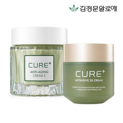 [Kim Jung-moon Aloe] Cure 2X Krém + Cure Anti-Aging Krém S