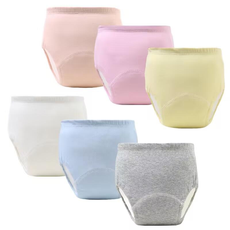 Baby Cotton Mesh Treningsbukser Barn Ribbing bleier Baby Mesh Bukser