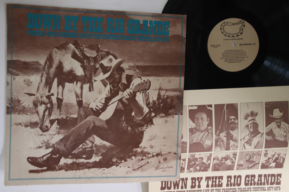 

LP Record VARIOUS - Down By The Rio Grande 101 HOOPSNAKE 1980 Japan Country Used