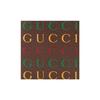 Gucci Logo Letter Print Leather Wallet for Men In Brown
