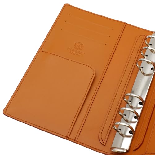 CCOMPANY LIMITED Planner, Made In Japan, A5 Size, Bible Size, Bible Slim Size, with Pen Holder, Turner 2 Second (Bible Size, Brown)