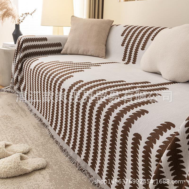 Sofa Towel  Popular New Simple Modern Light Luxury High Sense Sofa Cover Non-Slip Seat Cushion Cover Cloth