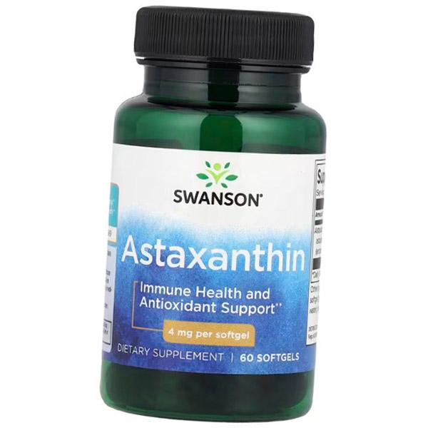 

Астаксантин, Astaxanthin 4, Swanson 60вегкапс (70280052) 60vcaps