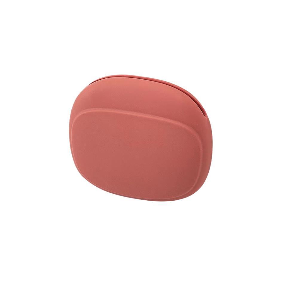 

Versatile Silicone Travel Organizer - Portable Storage Bag for Earphones, Cables, Keys & More - Available in Red