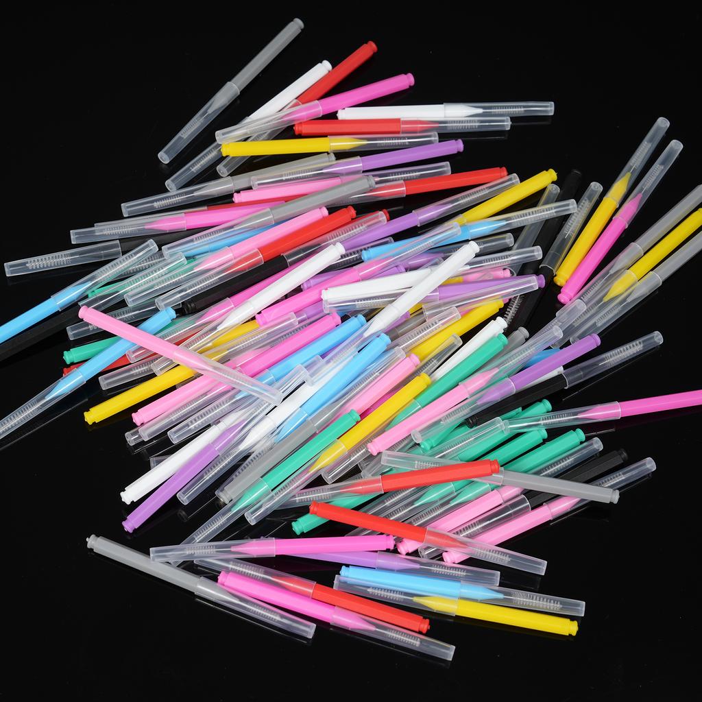 Brosses interdentaires, fil dentaire, cure-dents, appareils orthodontiques, outil de nettoyage des dents, 100 pièces