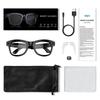 Smart Glasses with HD 500W Camera, WiFi, Object Recognition, and AI Translation