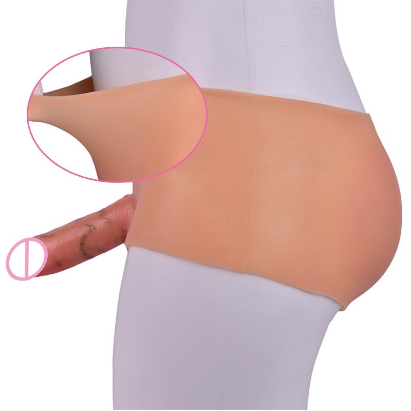 Realistic Solid Dildo Strap On Panties Dildo for Lesbian Male Wearable Silicone Penis Sex Toys for Couples Gay Masturbator