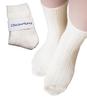 Chica Hurra Sizes Solid Set of Made In Solid Student Sizes Women's Off-White Socks, 23-25cm, Color, 2, Ribbed, Low-Crew Length, High-Quality, Cute,