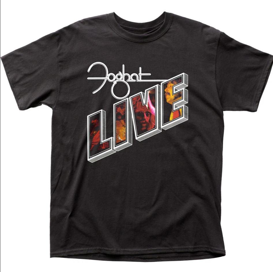 Foghat Live Unisex Short Sleeve T-shirt, size S-4XL