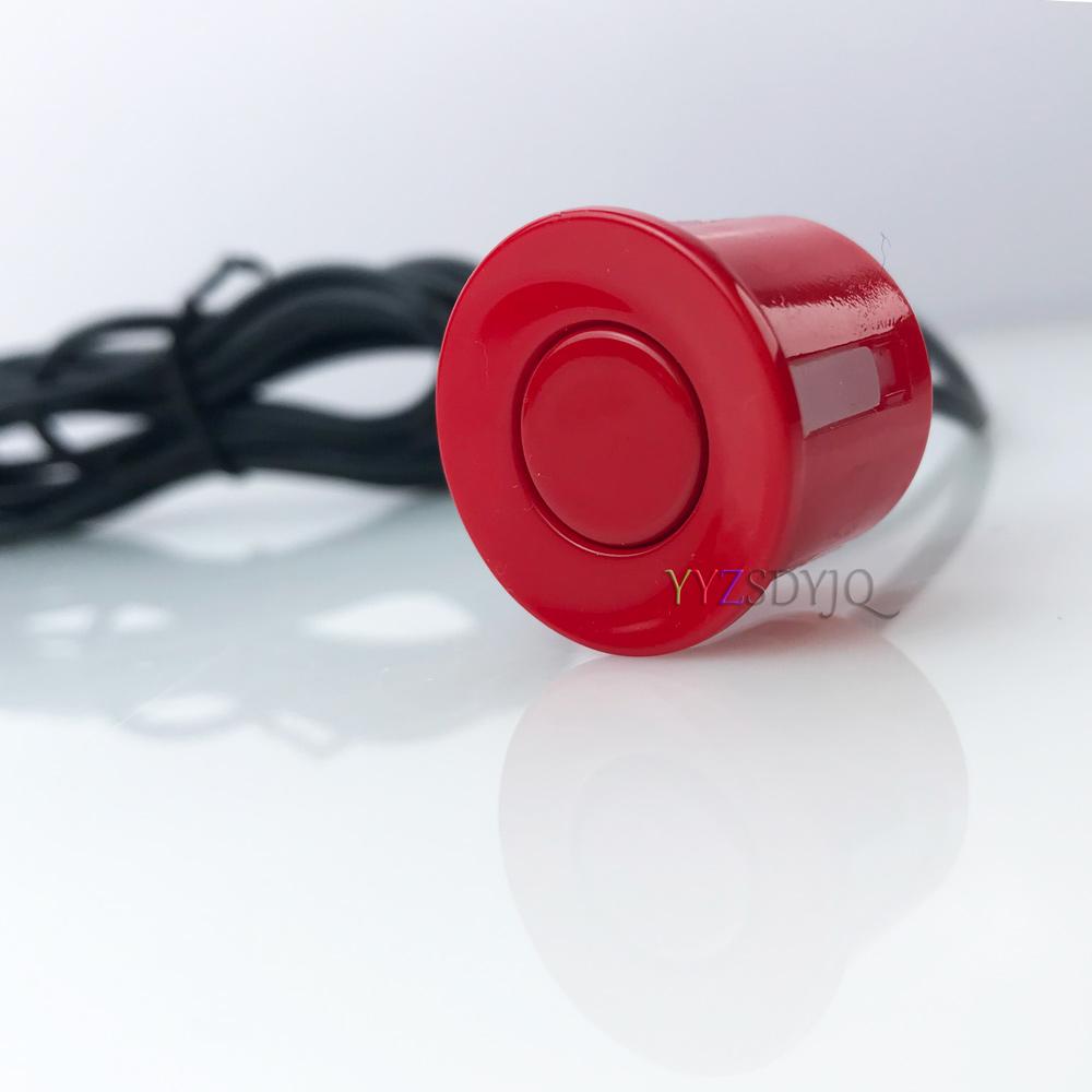Car Parking Sensor 4 Pcs 22 mm Black Red Blue Silver Gold White Gray Champagne Gold Color for Car Reverse System