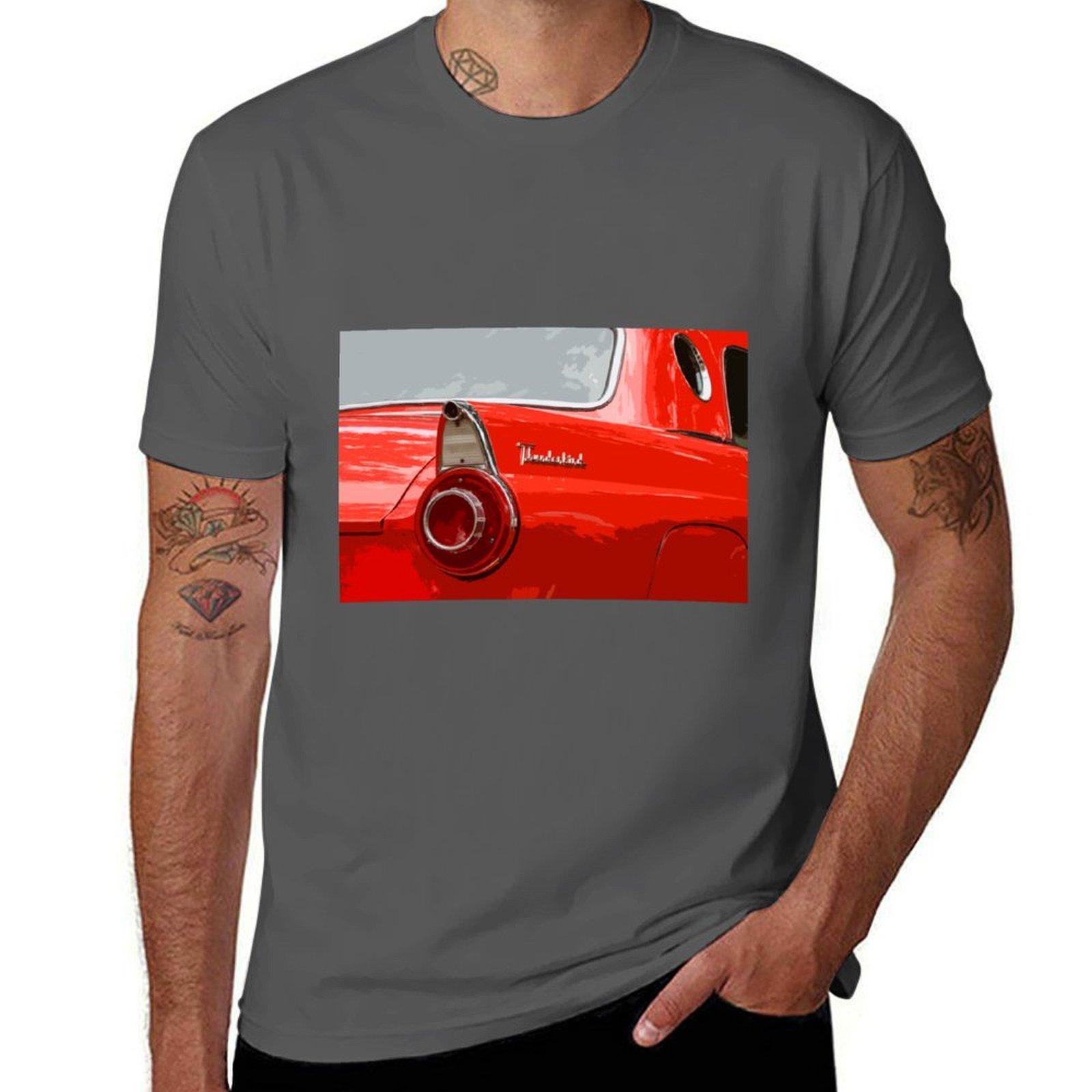 

Red T-Bird T-Shirt g man t shirts for men man t shirt summer T-Shirt 4XL