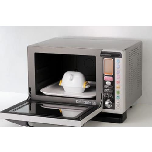 Akebono Sangyo Egg Boiler, 2-Egg Capacity, Approximately 16.8cm Wide X 10.1cm Deep X 10.5cm High, Made In Japan, RE-277, White