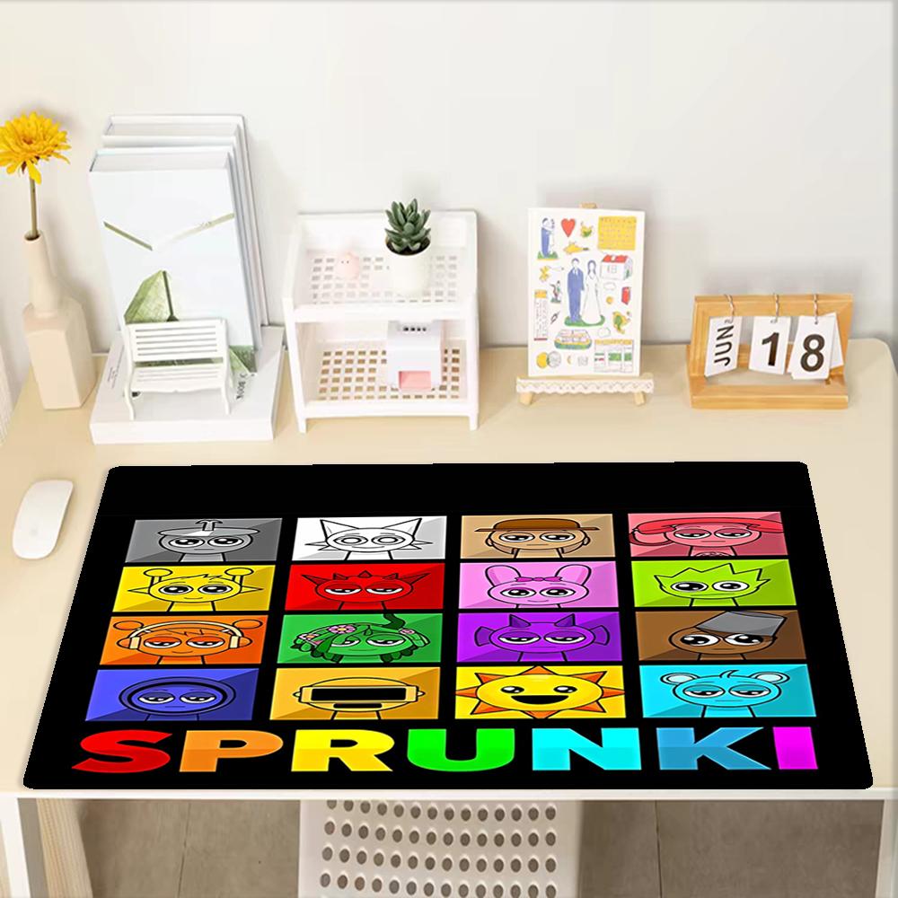 Sprunki Theme Mouse Pad, Non Slip Rubber Base, Multifunctional Office & Home Decor, Perfect for Workspace Personalization.