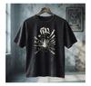 Hunter Anime Spider Shirt, Vintage Washed Graphic Tee, Anime Streetwear T Shirt, Oversized Cotton Shirt, Manga Inspired Gift for Fans