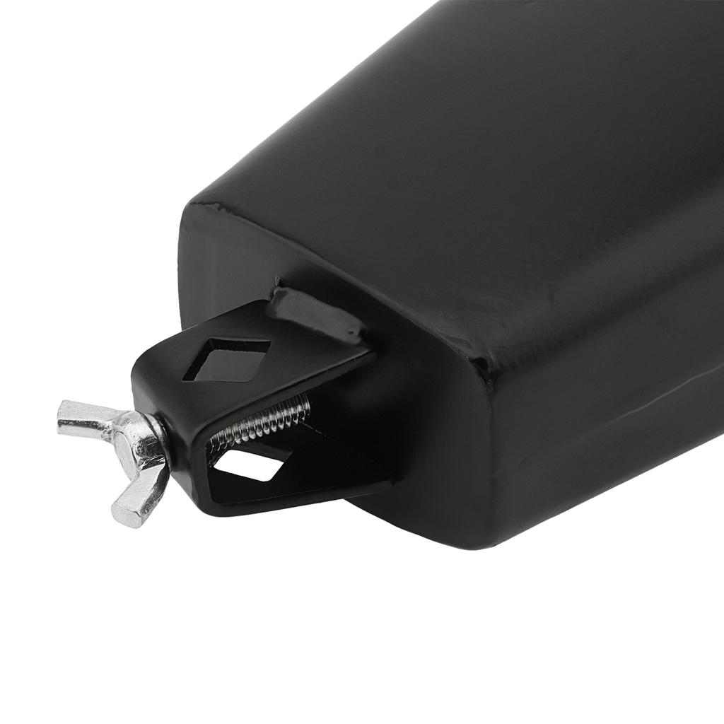 Iron 6 8 Inch Cowbell Drum Hoop Mount Up Down Includes Drum Key Holder Hand Percussion Professional Grade