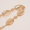 A New Style of High-end Women's Waist Chain with Metal Hollowed-out Patterns and Geometric Designs