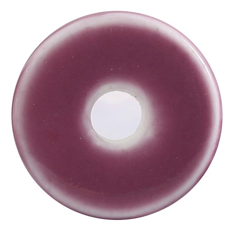 Fresh Large Hole Porcelain Donut Beads for DIY Bracelets