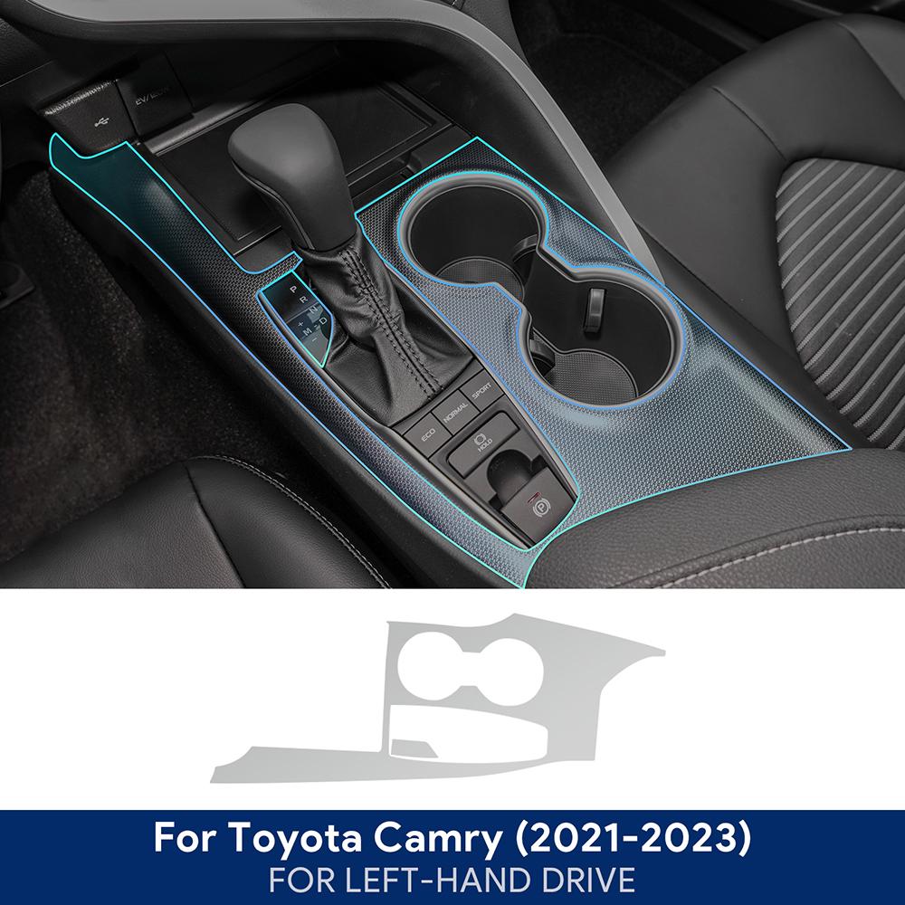 TPU Protective Film for Toyota Camry 2021-2023 Interior Anti-Scratch Transparent Sticker