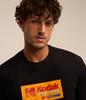 Kodak Printed Comfort Cotton T-Shirt with Kodak Duaflex Black Print Women Men Oversized Y2k Cotton Loose Female Male Clothing