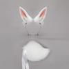 Plush Rabbit Ears Headband Tail Set Cosplay Anime Convention Cute Kawaii Costume Accessory
