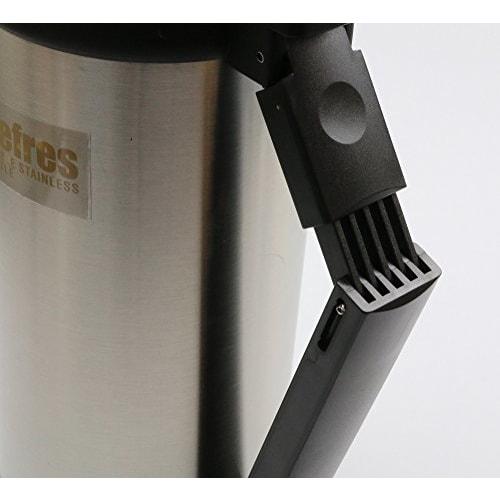 PEARL METAL 1500ml Double Stainless Steel Water Bottle with Cup, Refres HB-2427