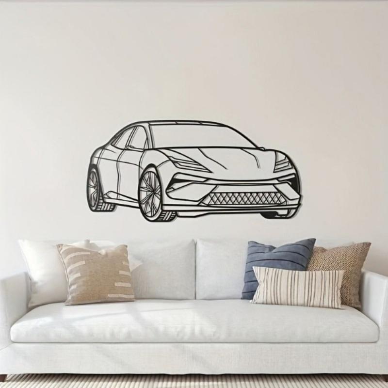 Metal Wall Decor Car Interior Panel Auto Accessories