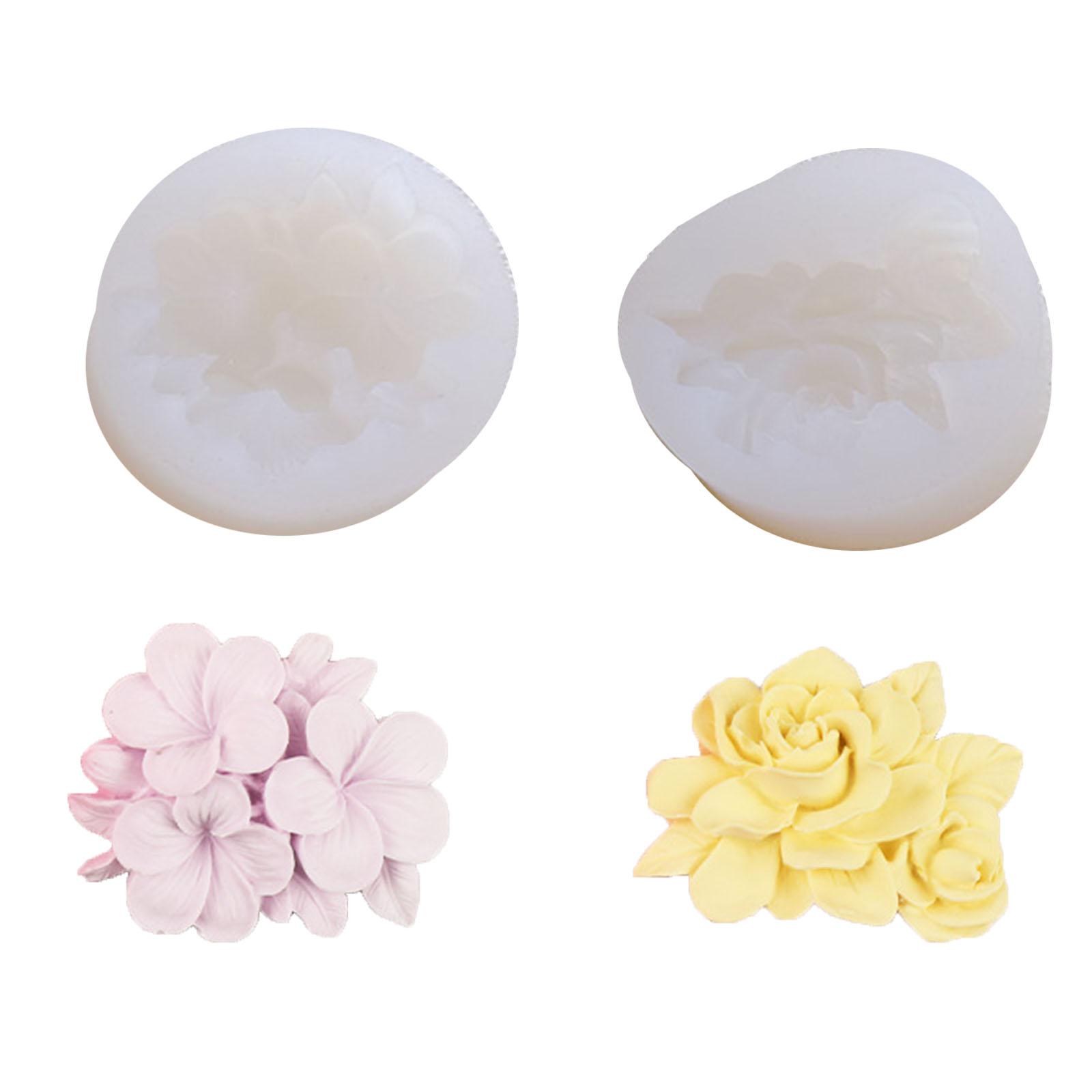 

Silicone Chocolate Molds Gardenia Shape Fondant Mold Candy Mould Baking Accessories Silicone Material for Kitchen Baking